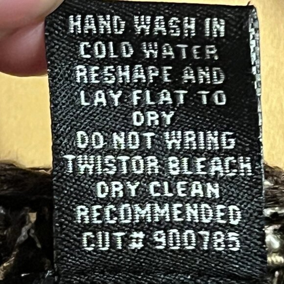 BCBGMaxAzria Brown Button-Up Sweater with Hood: Women’s Sz M - Picture 5 of 5